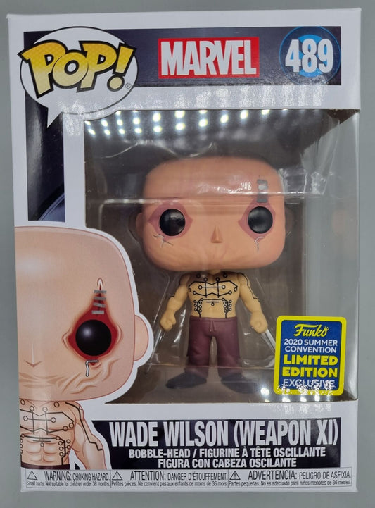 489 Wade Wilson (Weapon XI) - Marvel - 2020 Con Funko POP Funko