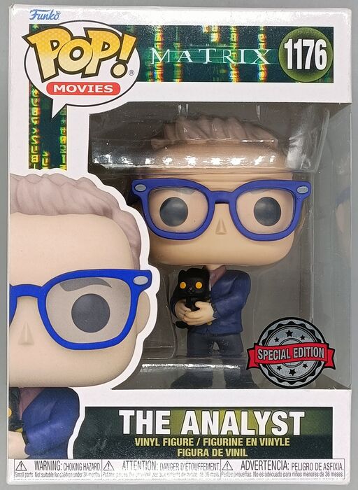 1176 The Analyst - The Matrix Resurrections - Box Damaged Funko POP Funko