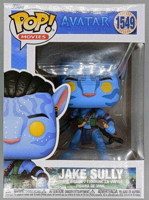 1549 Jake Sully - Avatar the Way of Water - New Funko POP in Protector