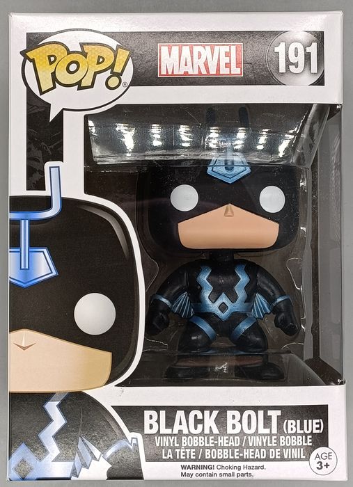 191 Black Bolt (Blue) - Marvel - Box Damaged Funko POP Funko