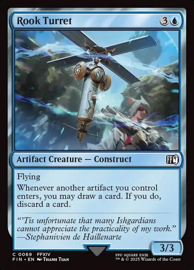 69 - Rook Turret - Final Fantasy - Normal - Magic: The Gathering Card