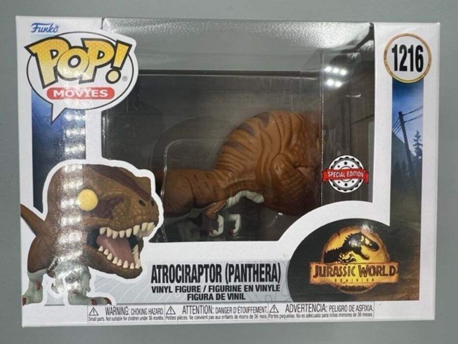 1216 Atrociraptor (Panthera) - Jurassic World Dominion Funko POP - Brand New Funko