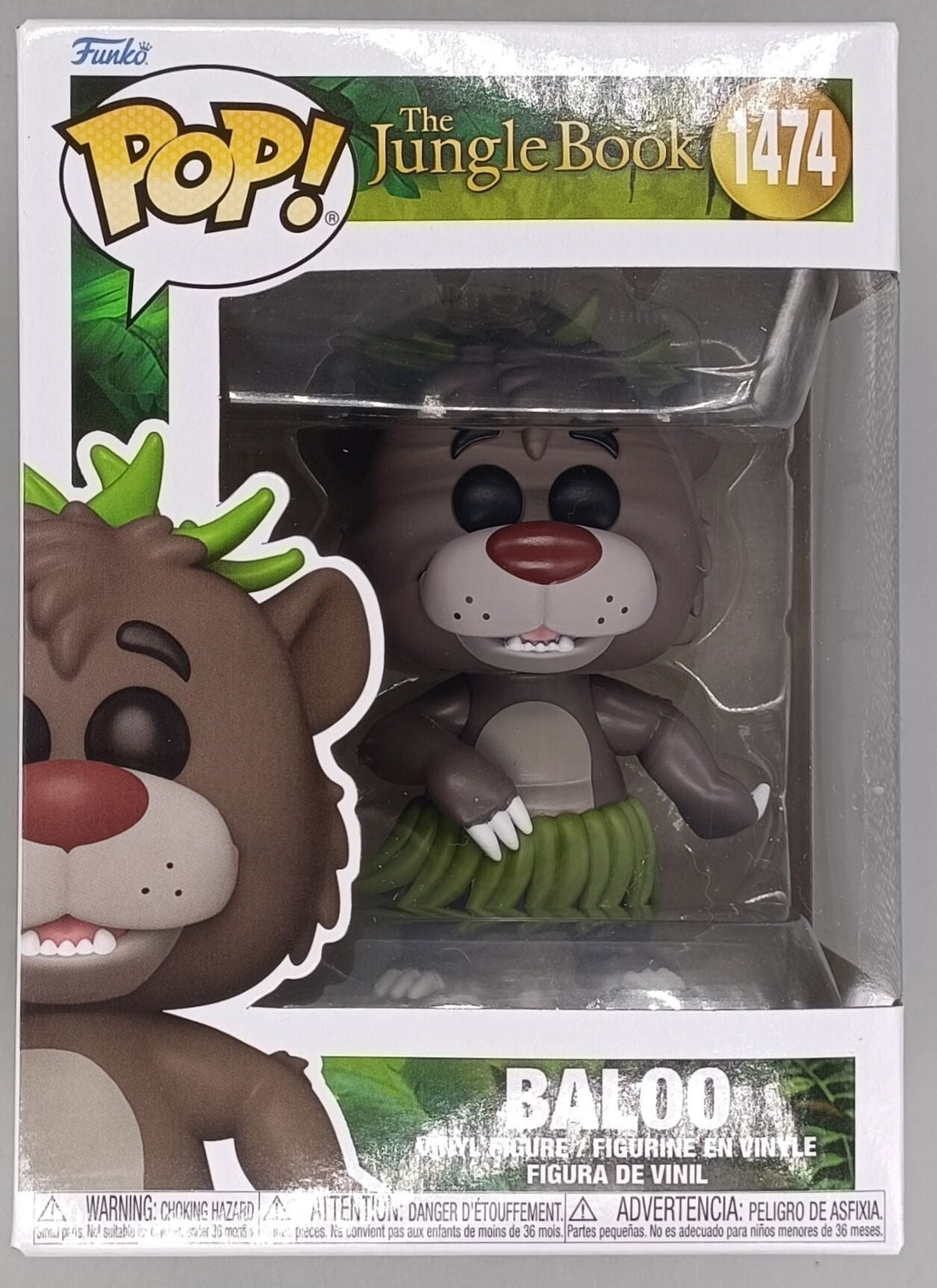 1474 Baloo - Disney The Jungle Book - Funko POP - Box Damaged Funko