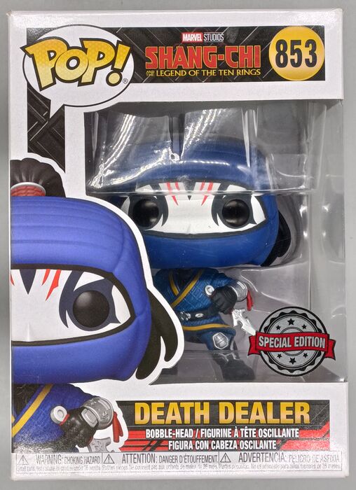 853 Death Dealer - Marvel Shang-Chi Legend of the Ten Rings - Box Damaged Funko POP Funko