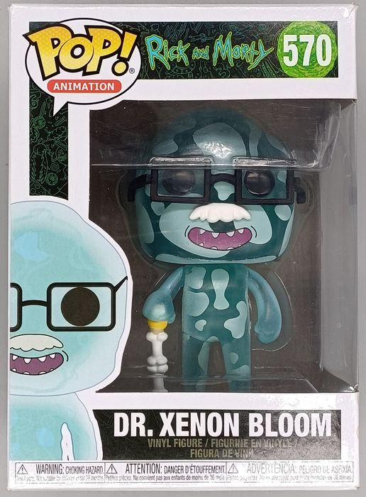 570 Dr. Xenon Bloom - Glow - Rick and Morty - Box Damaged Funko POP Funko