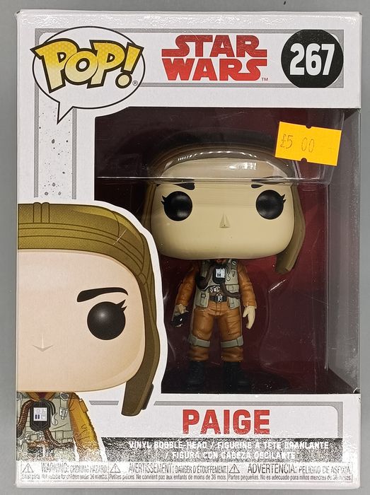 267 Paige - Star Wars - The Last Jedi - Box Damaged Funko POP Funko