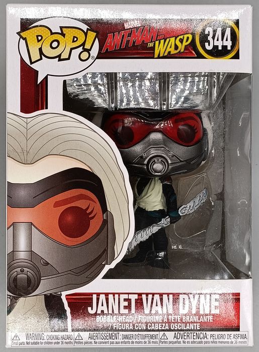 344 Janet van Dyne - Marvel Ant-Man & The Wasp Box Damaged Funko POP Funko