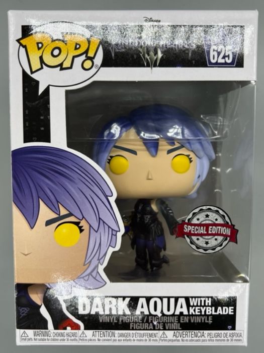 625 Dark Aqua (with Keyblade) Disney Kingdom Hearts III Funko POP Funko