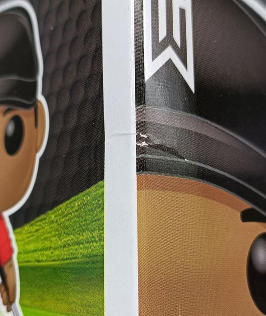 01 Tiger Woods (Red Shirt) - Golf - Box Damaged Funko POP