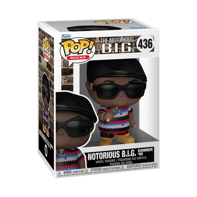 436 Notorious B.I.G - Beat The Summer Jam 95 - Rocks - Funko POP PRESALE Funko
