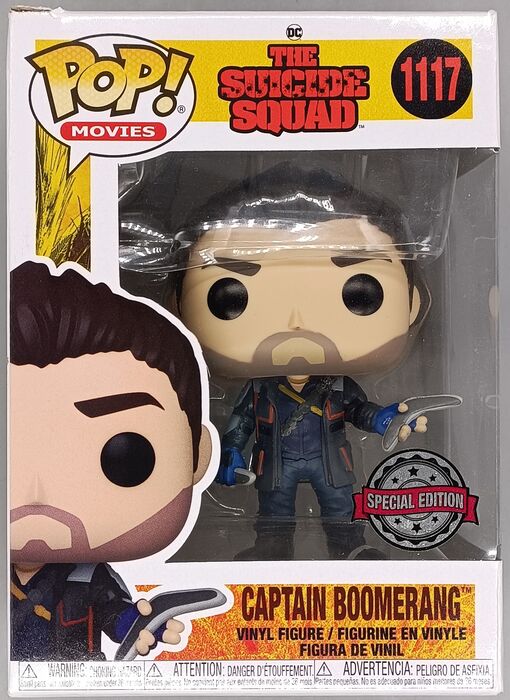 1117 Captain Boomerang - The Suicide Squad - Box Damaged Funko POP Funko
