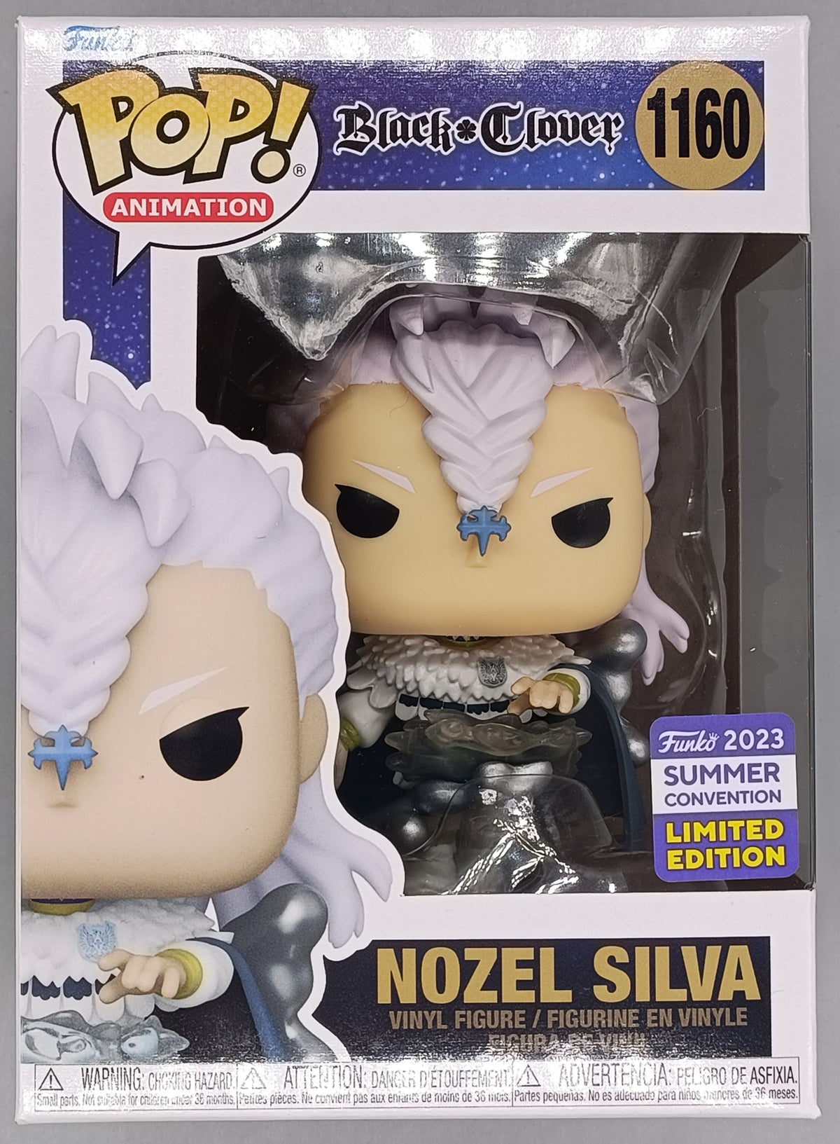 1160 Nozel Silva - Black Clover - 2023 Con Funko POP Funko