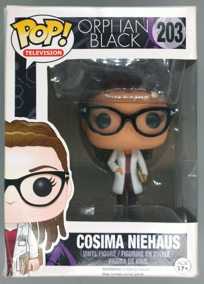 203 Cosima Niehaus - Orphan Black - Box Damaged Funko POP Funko
