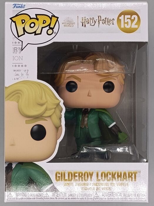 152 Gilderoy Lockhart (Green) - Harry Potter - Box Damaged Funko POP Funko