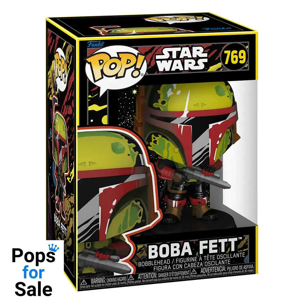 769 Boba Fett (Retro) - Star Wars Funko POP PRESALE