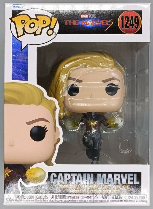 1249 Captain Marvel - The Marvels - New Funko POP Funko
