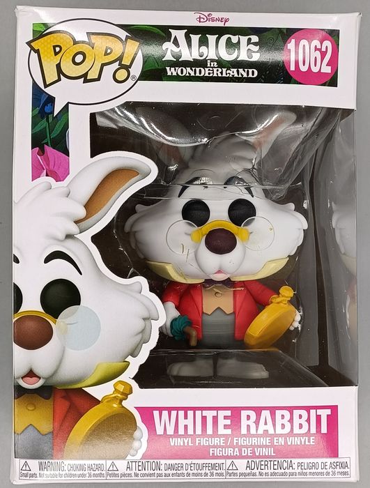 1062 White Rabbit - Disney Alice in Wonderland - Box Damaged Funko POP Funko