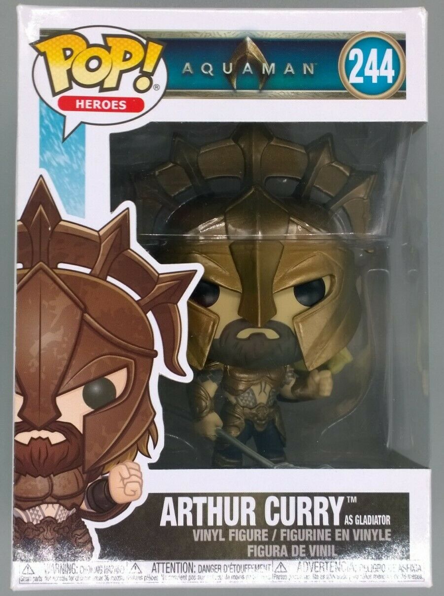244 Arthur Curry (as Gladiator) - DC Aquaman Funko POP Funko