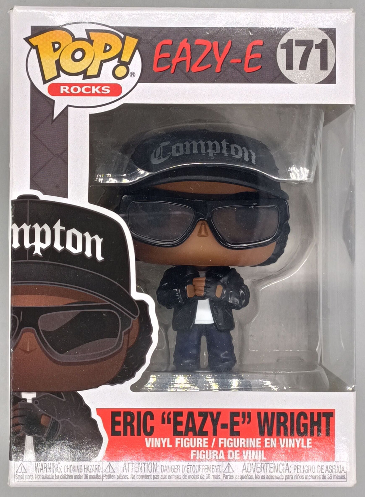 171 Eric Eazy-E Wright - Eazy-E - Rocks - Funko POP - Box Damaged Funko