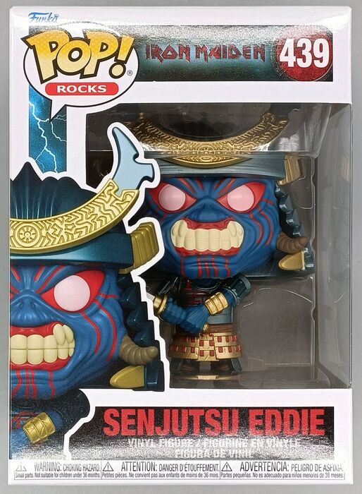 439 Senjutsu Eddie - Iron Maiden - Rocks Funko POP - Brand New Funko