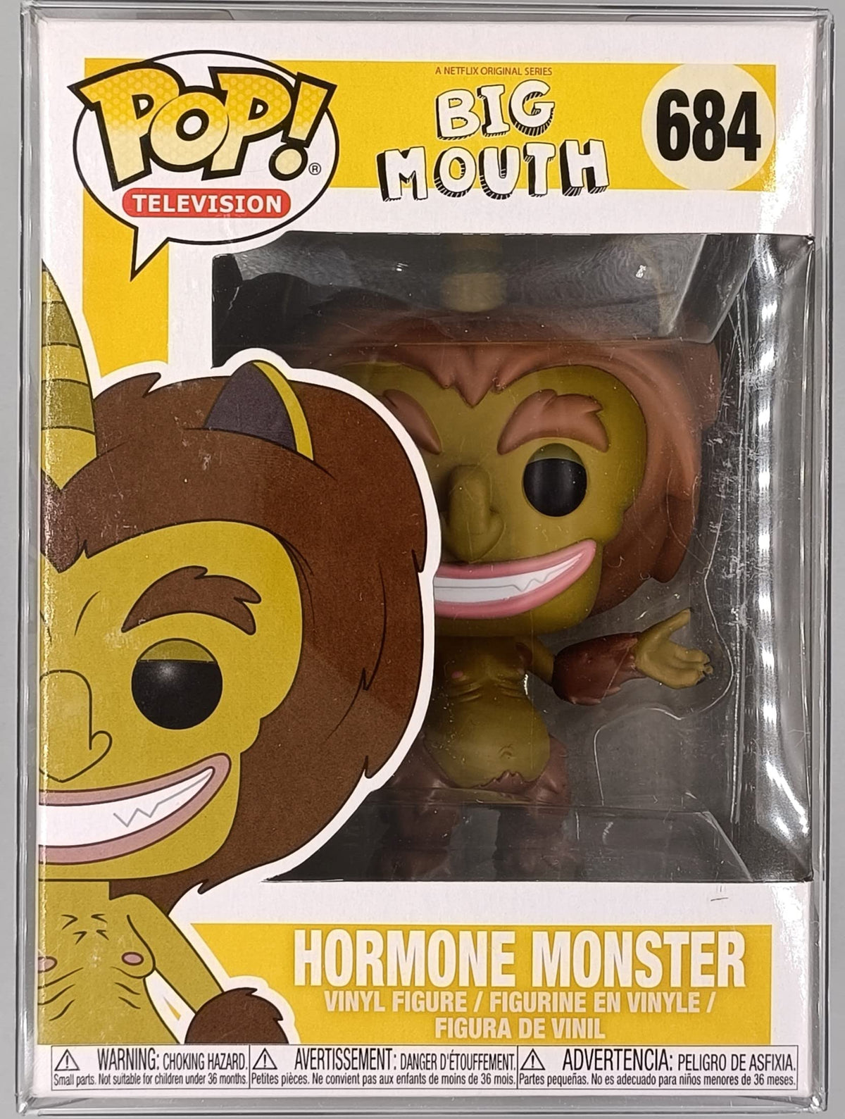 684 Hormone Monster - Big Mouth - Funko POP - Box Damaged Funko