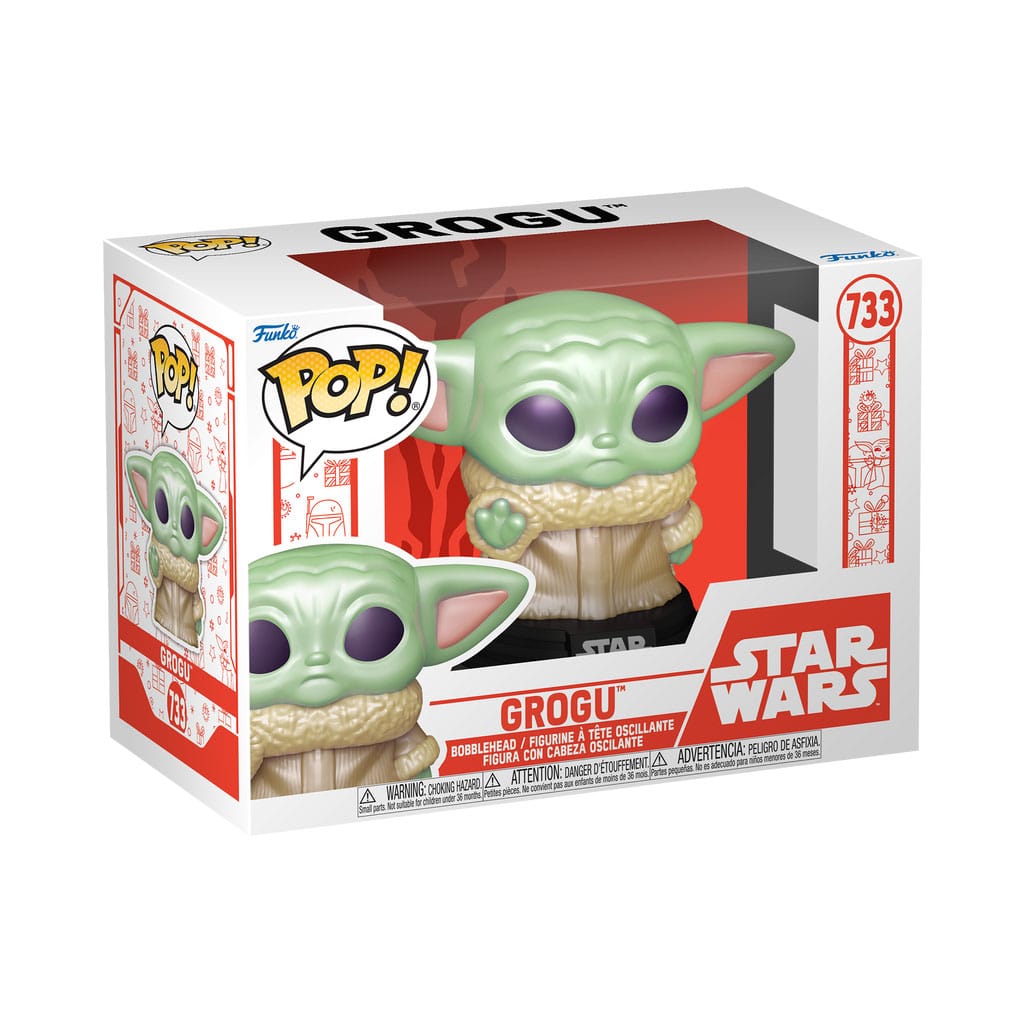 733 Grogu - Holiday - Star Wars: Mandalorian Funko POP - Brand New
