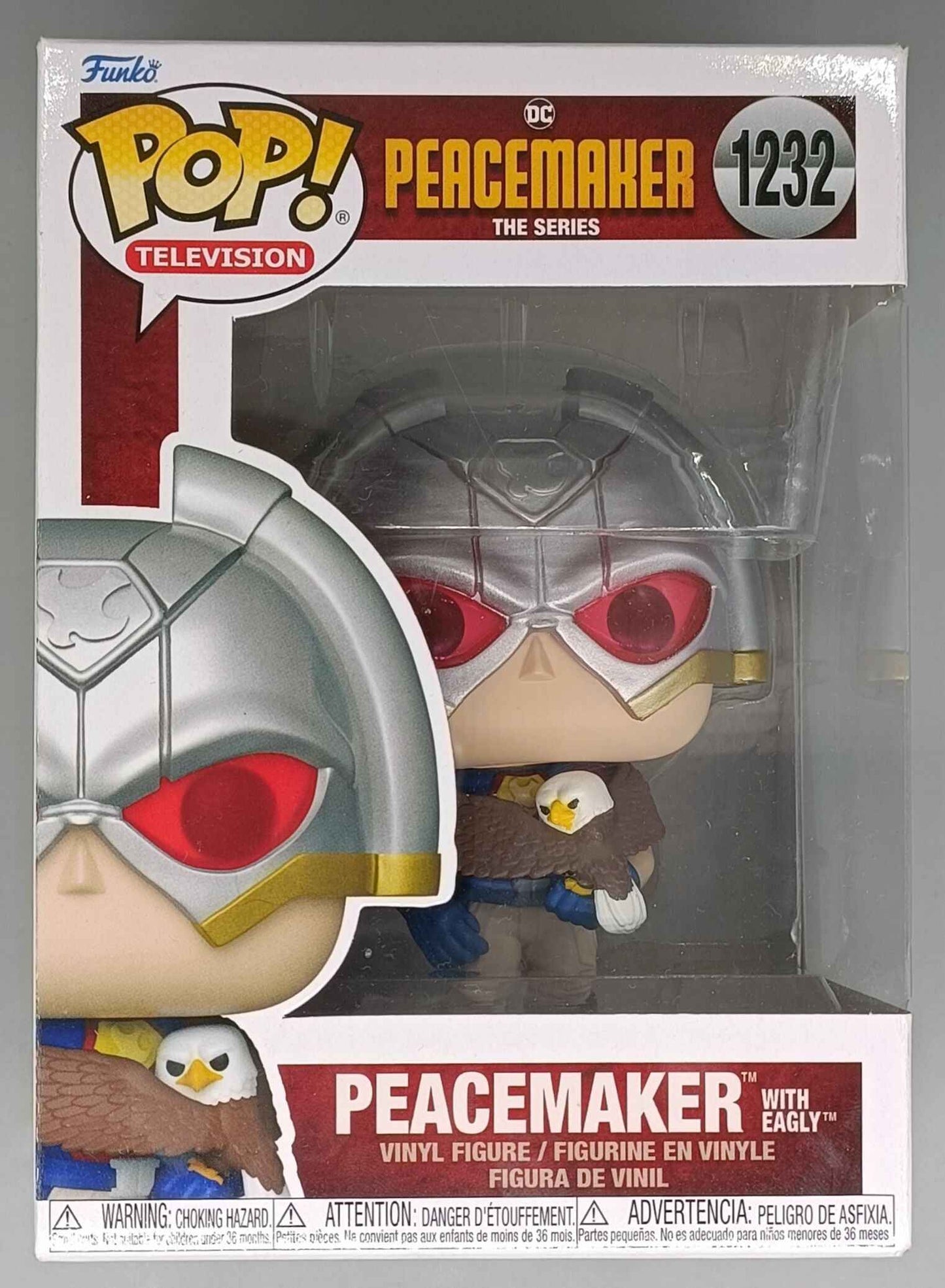 1232 Peacemaker (with Eagly) - Peacemaker Funko POP