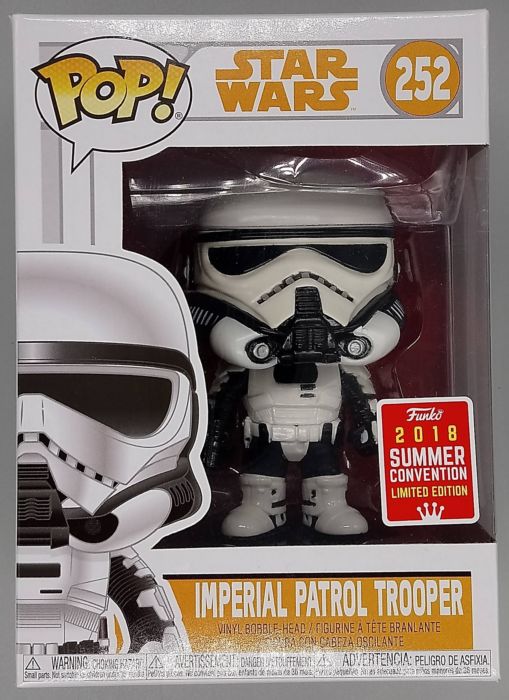 252 Imperial Patrol Trooper - Star Wars - 2018 Con Funko POP Funko