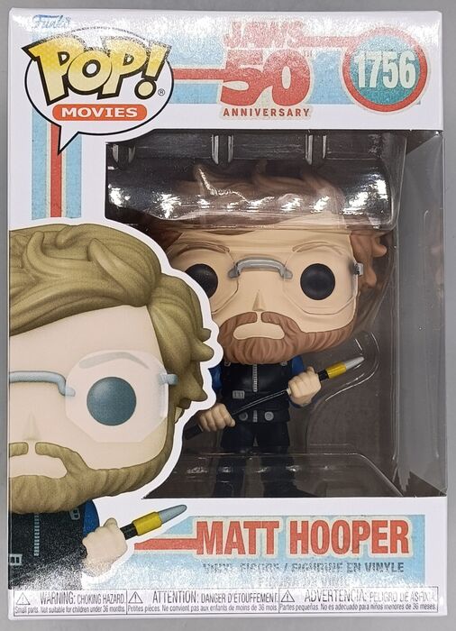 1756 Matt Hooper - Jaws 50th Anniversary Funko POP - Brand New Funko