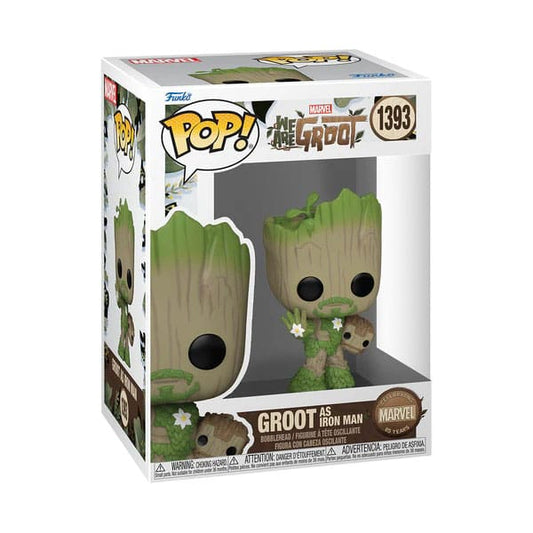 1393 Groot as Iron Man - Marvel We Are Groot Funko POP - Brand New
