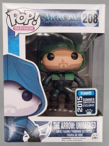 208 The Arrow: Unmasked - Arrow - 2015 Con Funko POP - Box Damaged