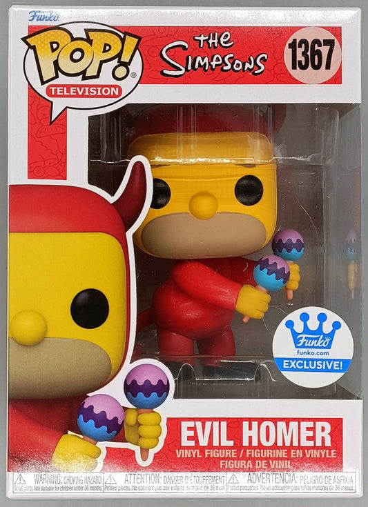 1367 Evil Homer - The Simpsons Funko POP - Brand New Funko