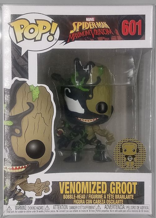 601 Venomized Groot - Marvel Spider-Man Maximum Venom Funko POP Funko
