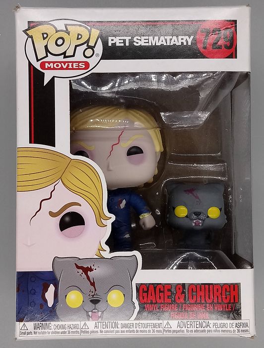 729 Gage & Church - Horror - Pet Sematary - Box Damaged Funko POP Funko