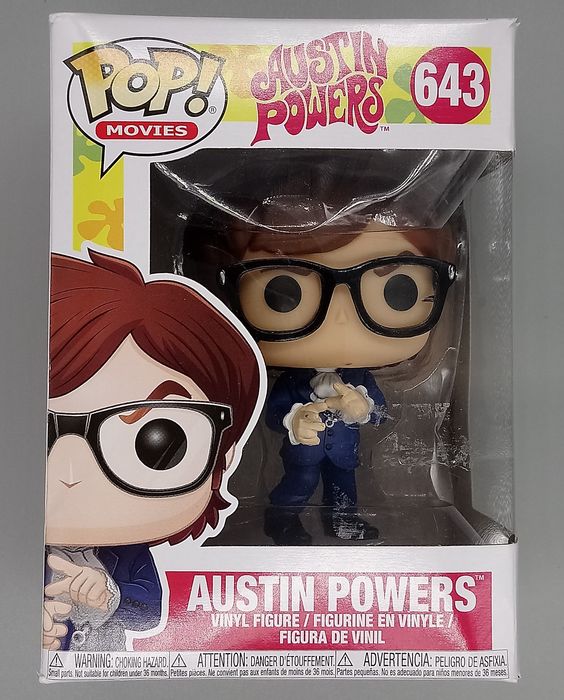 643 Austin Powers (Blue Suit) - Box Damaged Funko POP Funko