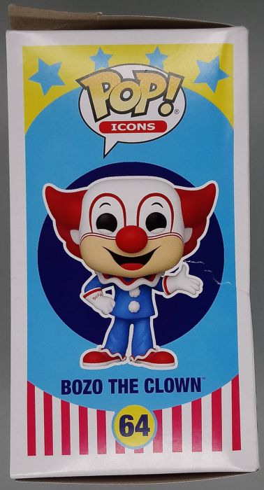 64 Bozo the Clown - Box Damaged Funko POP