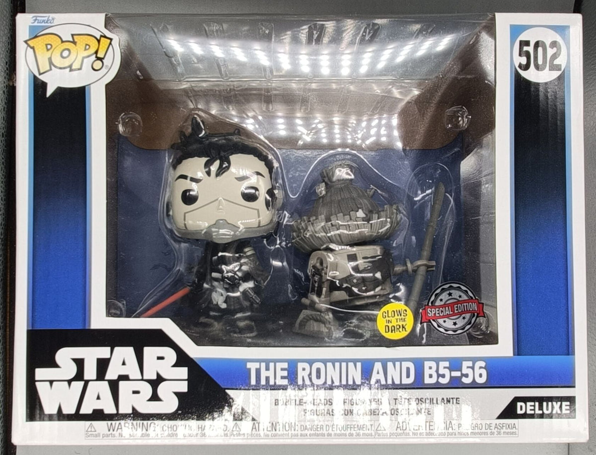 502 The Ronin and B556 Deluxe - Star Wars Visions Funko POP Funko