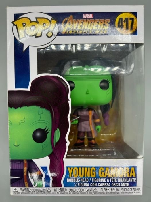 417 Young Gamora - Marvel Avengers Infinity War Box Damaged Funko POP