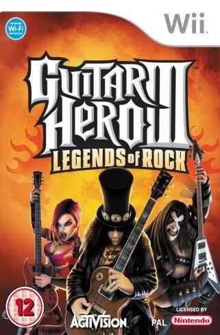 Guitar Hero III Legends of Rock Solus for the Nintendo Wii/Wii-U Nintendo
