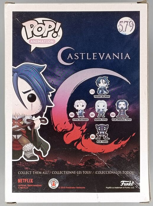 579 Trevor Belmont - Castlevania - Box Damaged Funko POP