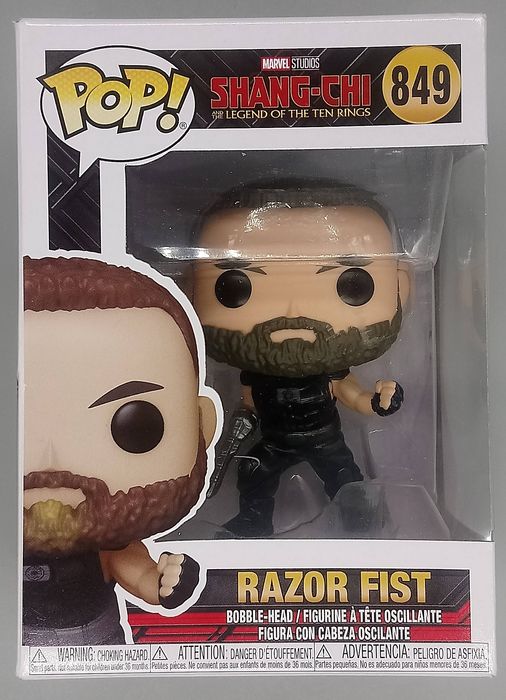 849 Razor Fist - Marvel Shang-Chi Ten Rings Funko POP - Box Damaged Funko