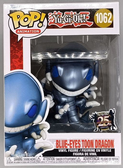 1062 BlueEyes Toon Dragon - Yu-Gi-Oh - Funko POP - Box Damaged Funko