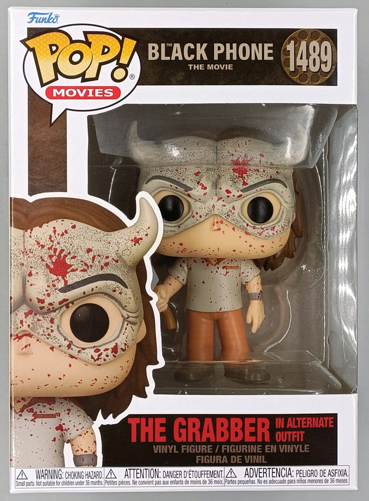 1489 The Grabber (in Alternate Outfit) - The Black Phone - Horror - Brand New Funko POP in Protector Funko