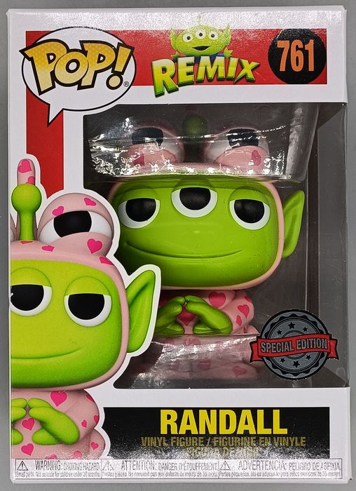761 Randall (Alien- Hearts) - Disney Monsters Inc Funko POP Funko