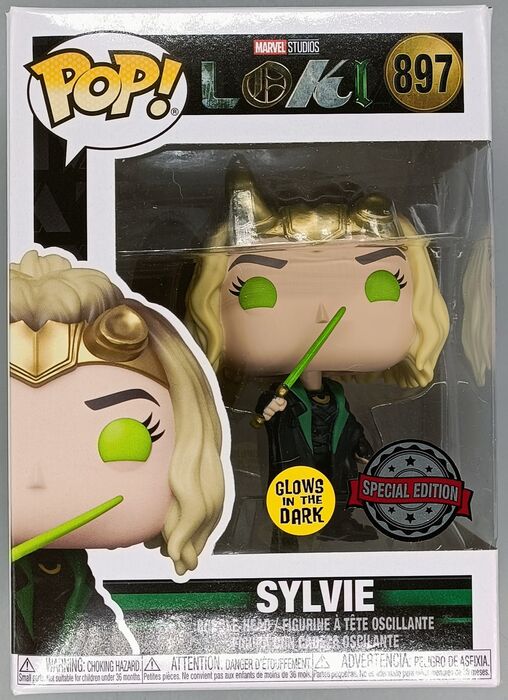897 Sylvie - Glow - Marvel - Loki Funko POP Funko