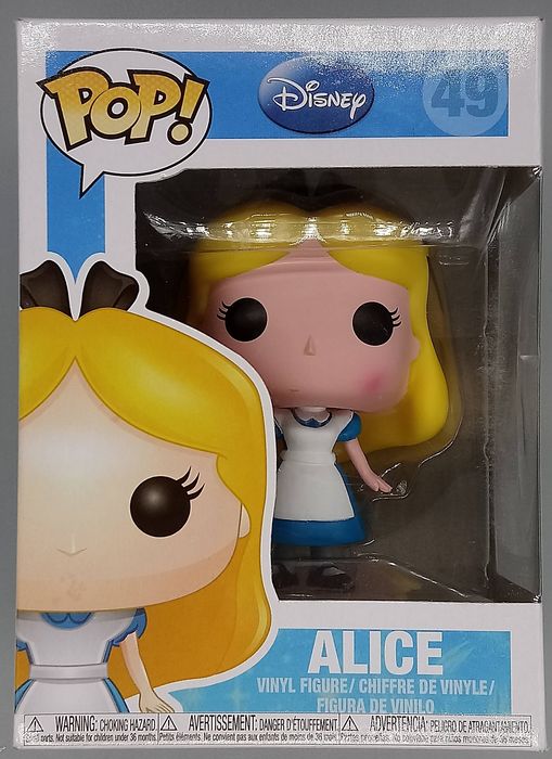 49 Alice - Disney Alice in Wonderland - Box Damaged Funko POP Funko