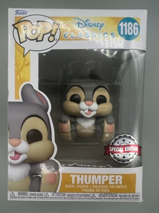 1186 Thumper (Holding Feet) - Disney Bambi Funko POP