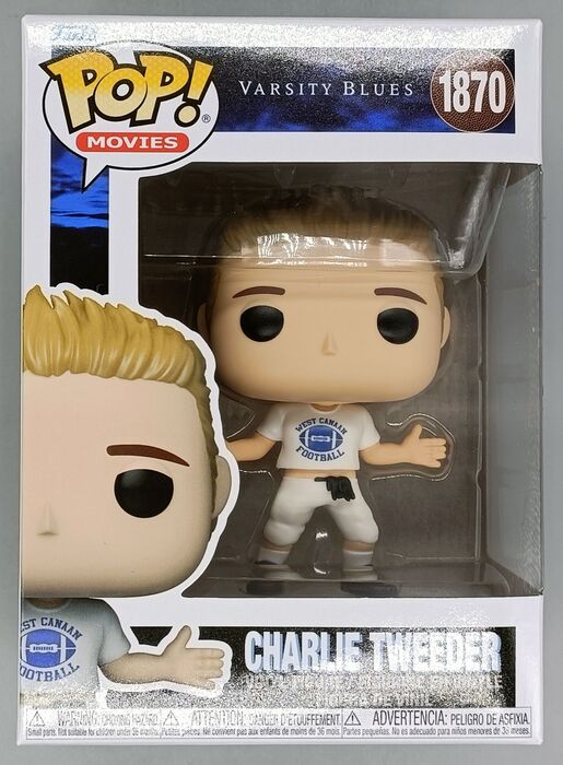 1870 Charlie Tweeder - Varsity Blues Funko POP - Brand New Funko