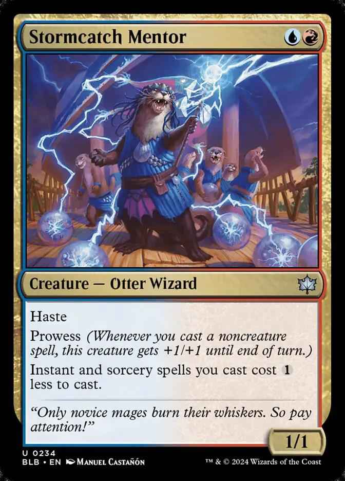 234 - Stormcatch Mentor - Bloomburrow - Normal - Magic: The Gathering Card