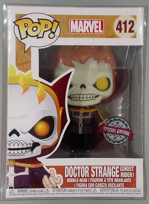 412 Doctor Strange (as Ghost Rider) - Marvel Funko POP